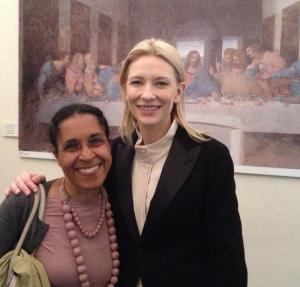 Cate Blanchett al Cenacolo Vinciano